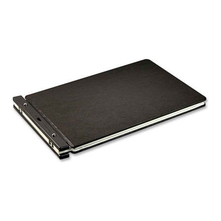 Wilson Jones Raven Vinyl-Guarded Post Binder for 11"x17" Sheets, Black 24166N
